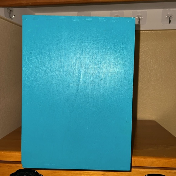 Hand painted multi drawer wood box